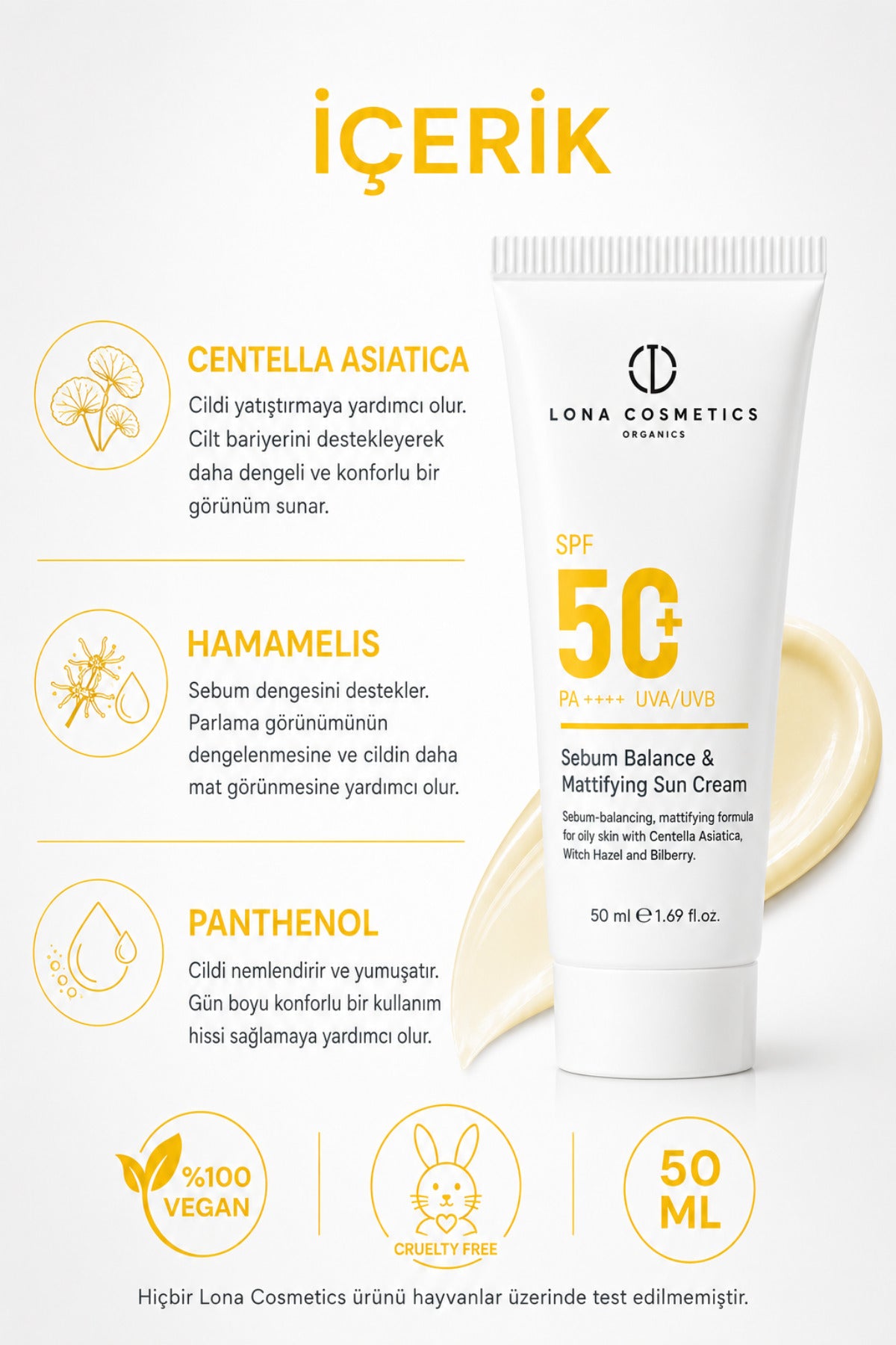 Güneş Kremi İkili Set: Cilt Tonu Eşitleyici Pink Touch Güneş Kremi SPF 50 & Sebum Dengeleyici Güneş Kremi SPF 50