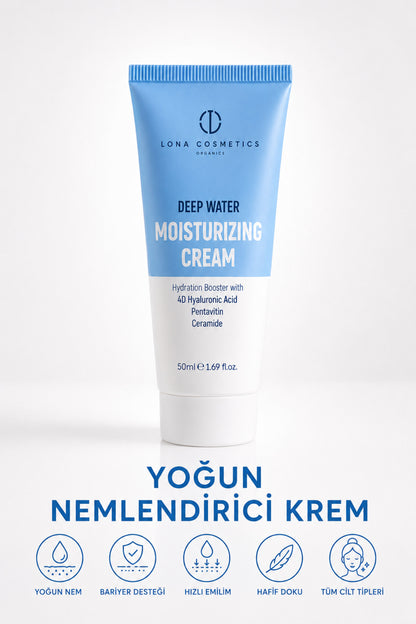Su Bazlı Yoğun Nemlendirici Yüz Bakım Kremi 50 ml