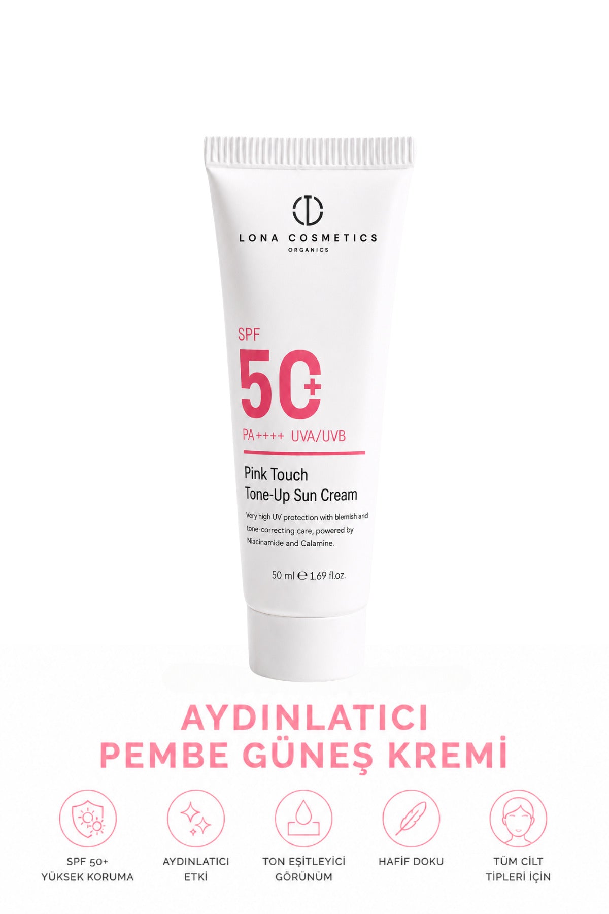 Leke Karşıtı Ve Nemlendirici Cilt Bakım Seti: Yoğun Nemlendirici Bakım Kremi & Ton Eşitleyici Pink Touch Güneş Kremi SPF