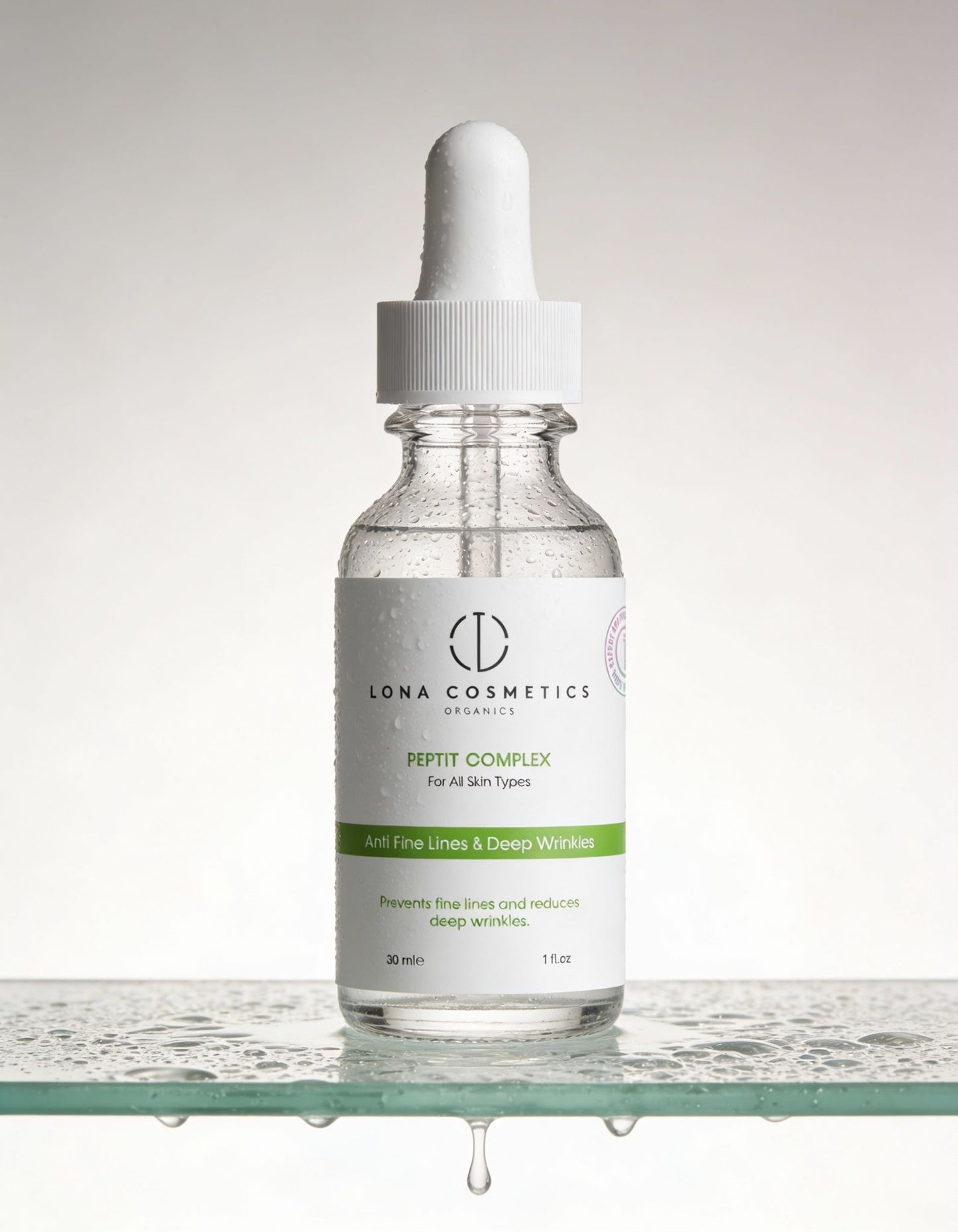 Yaşlanma ve Kırışıklık Karşıtı, Cilt Yenileyici & Onarıcı Peptit Complex Serum 30 Ml