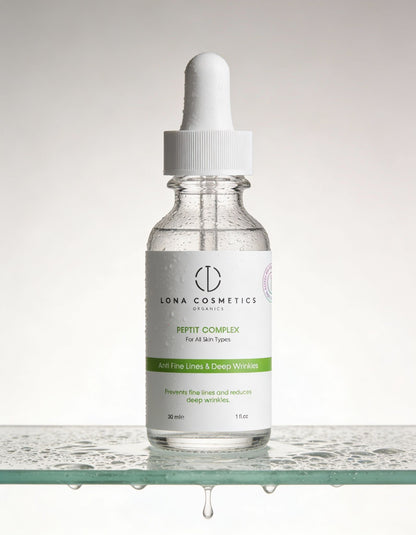 Yaşlanma ve Kırışıklık Karşıtı, Cilt Yenileyici & Onarıcı Peptit Complex Serum 30 Ml