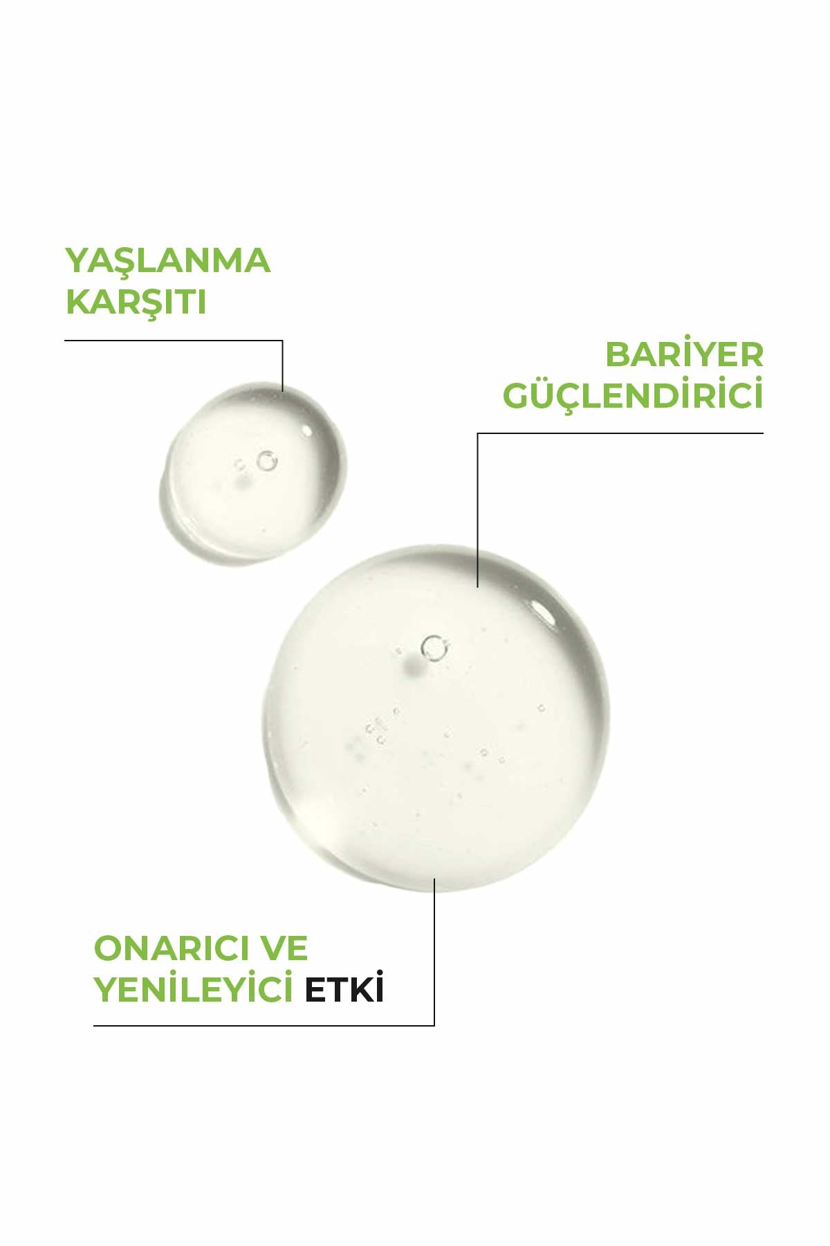 Yaşlanma ve Kırışıklık Karşıtı, Cilt Yenileyici & Onarıcı Peptit Complex Serum 30 Ml